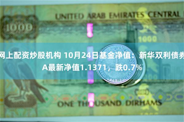 网上配资炒股机构 10月24日基金净值：新华双利债券A最新净值1.1371，跌0.7%